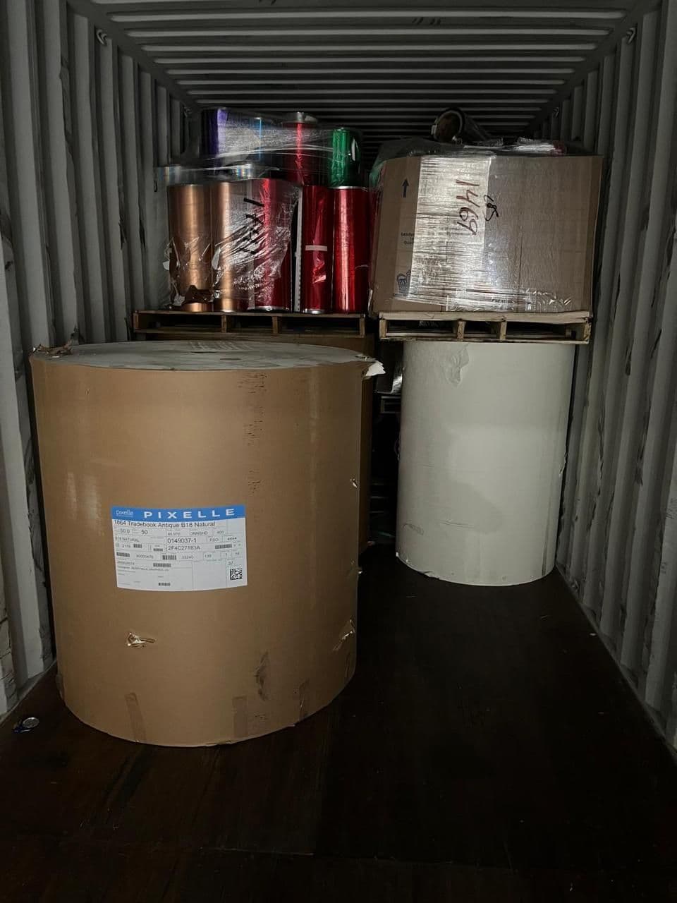 Branded mill paper rolls and specialty stock